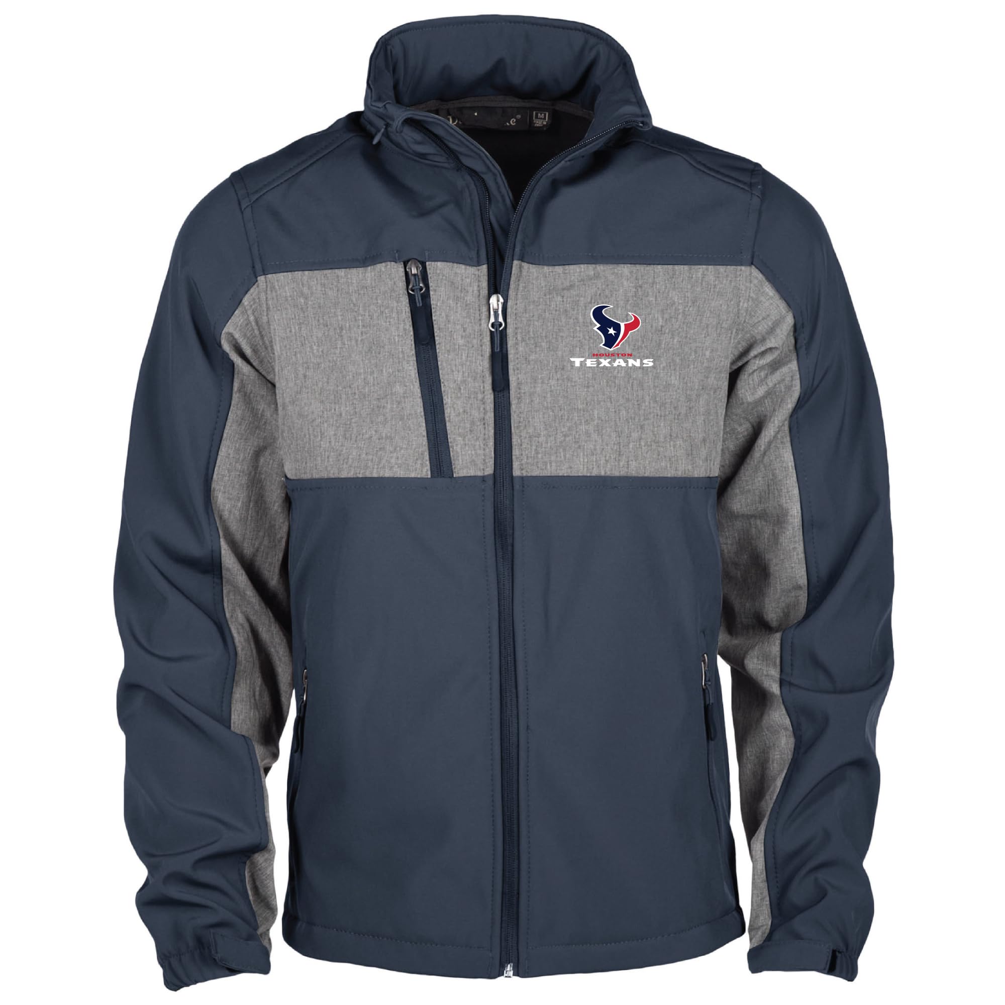 dunbrooke Men's Navy Tennessee Titans Zephyr Softshell Full-Zip Jacket