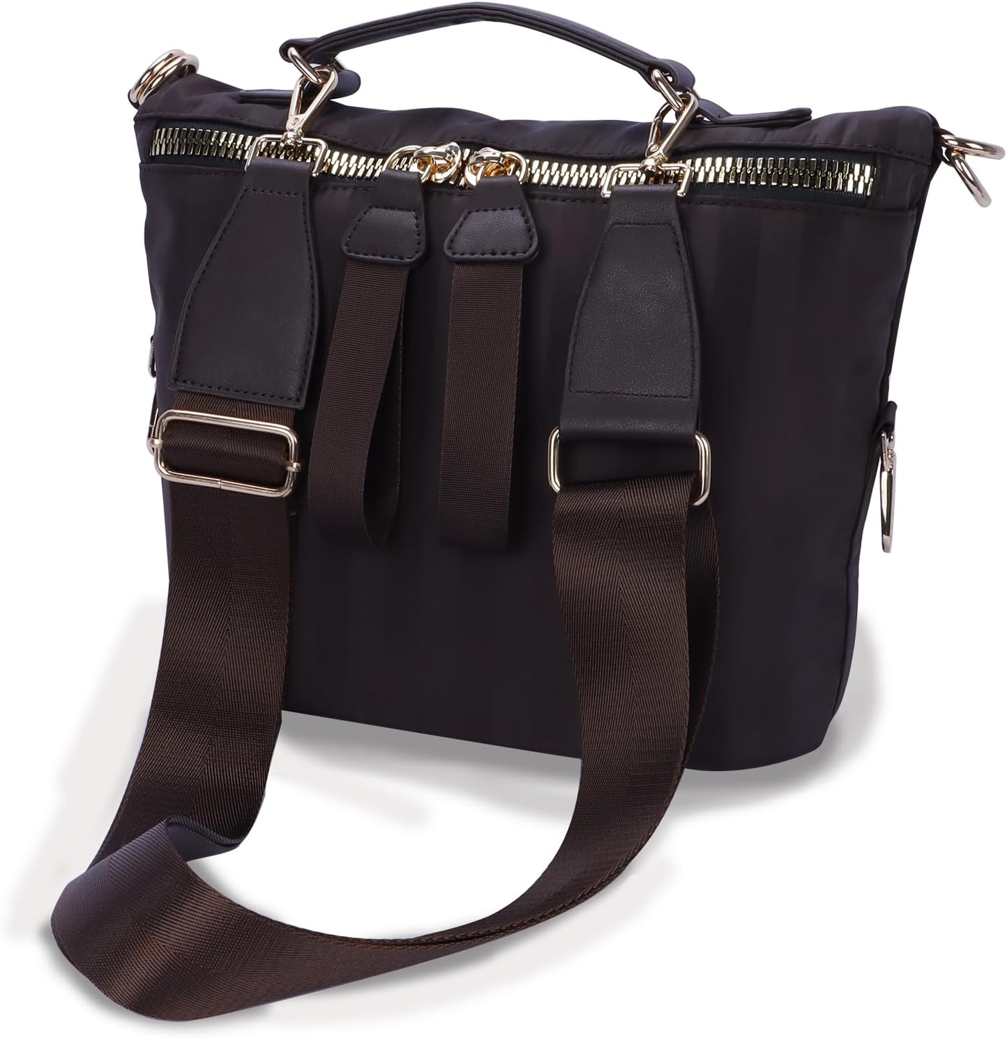 Nylon Crossbody Handbag for Women Anti-theft Purse Shopping Tote Bag Lightweight Shoulder Bag - Image 6