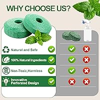 Vista 4 de Bolas repelentes de ratones, aroma a menta, seguras para uso en interiores, 24