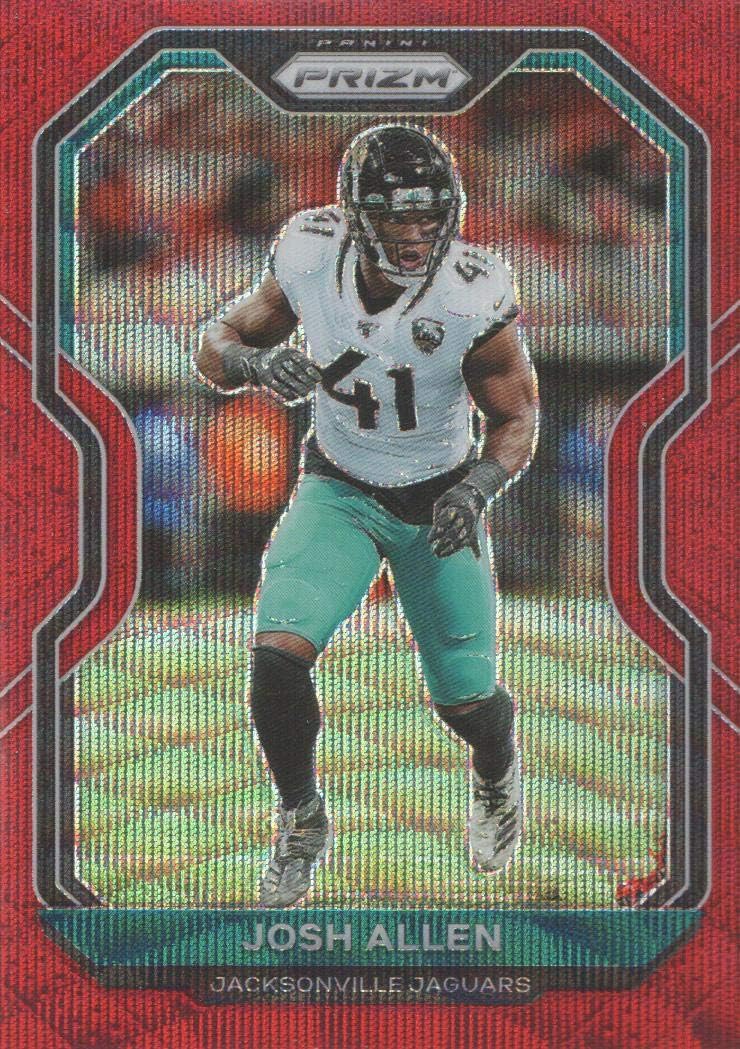 2020 Panini Prizm Football Red Wave #97 Josh Allen /149