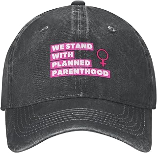 Unisex I Support Planned Parenthood Hat We Stand with Planned Parenthood Baseball Hat Adjustable Cotton Trucker Sun