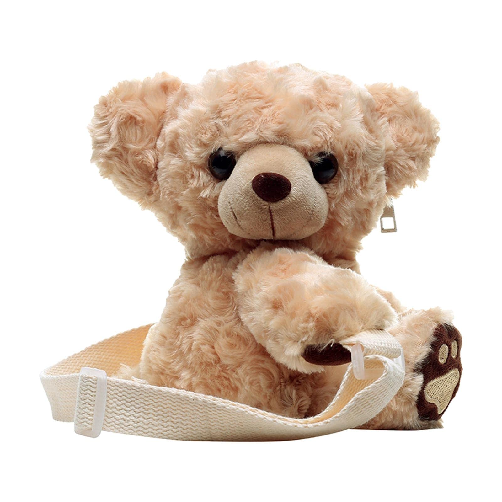 Soft Shoulder Bag Purse Shopping Bag Tote 3D Women Girls Teddy Bear Bags-image-28