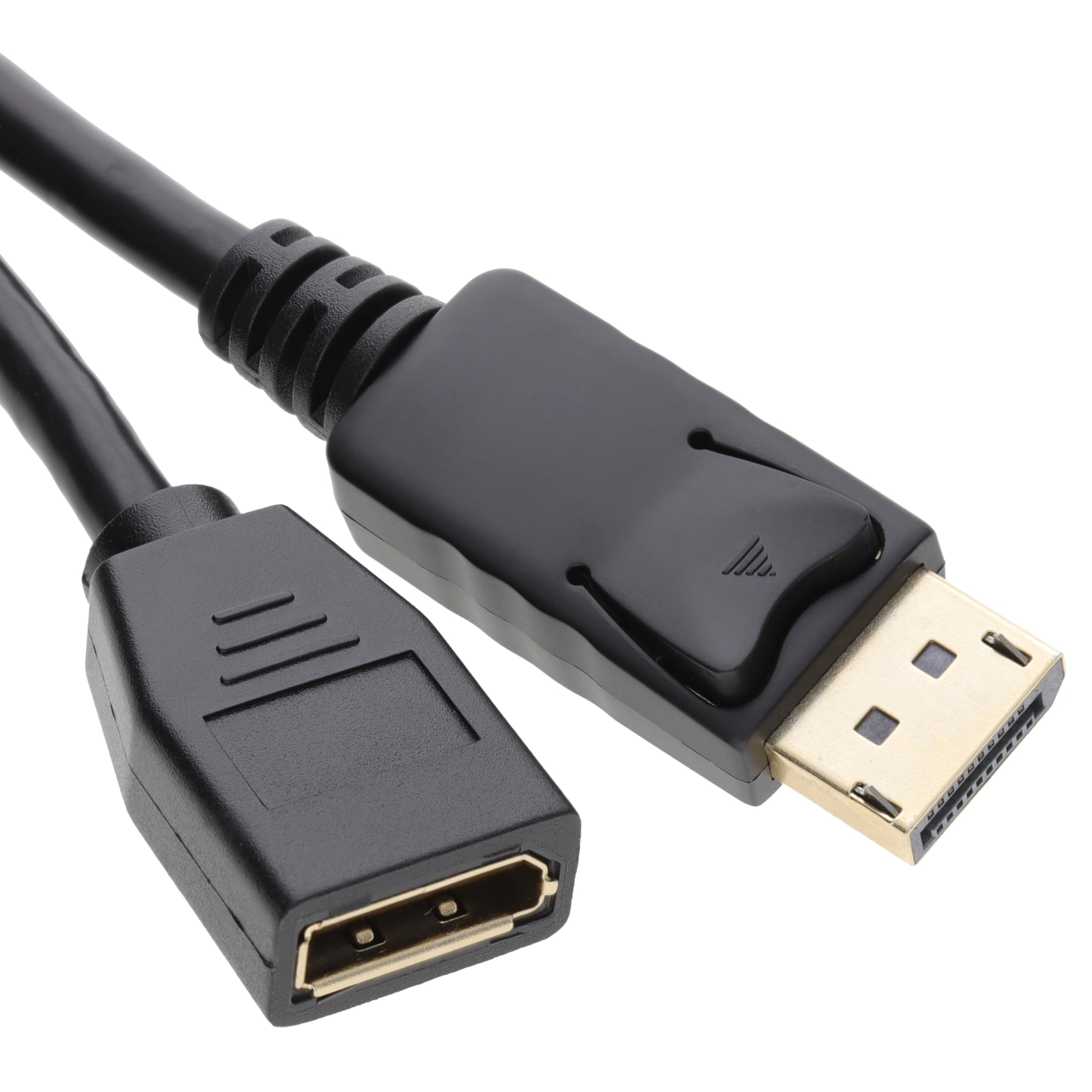 Kenable Displayport Male To Female Digital Monitor Extension Cable 2M Gold