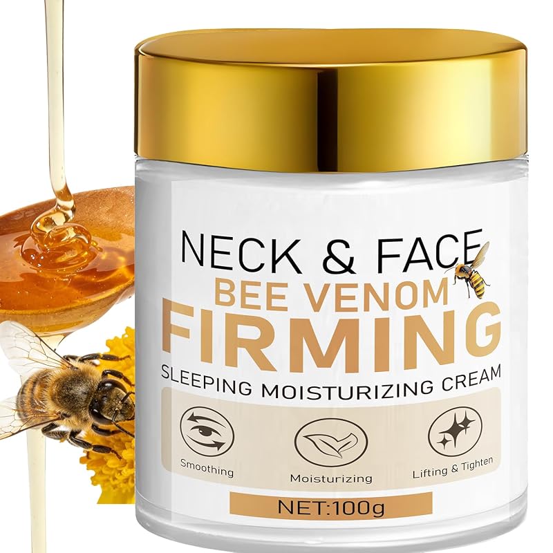 Creme hidratante noturno para rosto e pescoço Grospe com ácido hialurônico e veneno de abelha, 100 g