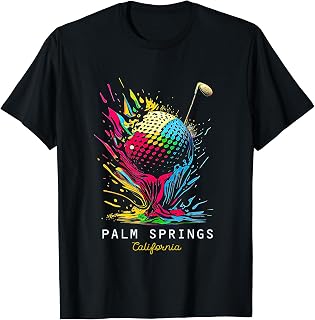 Golf Golfing Palm Springs T-Shirt