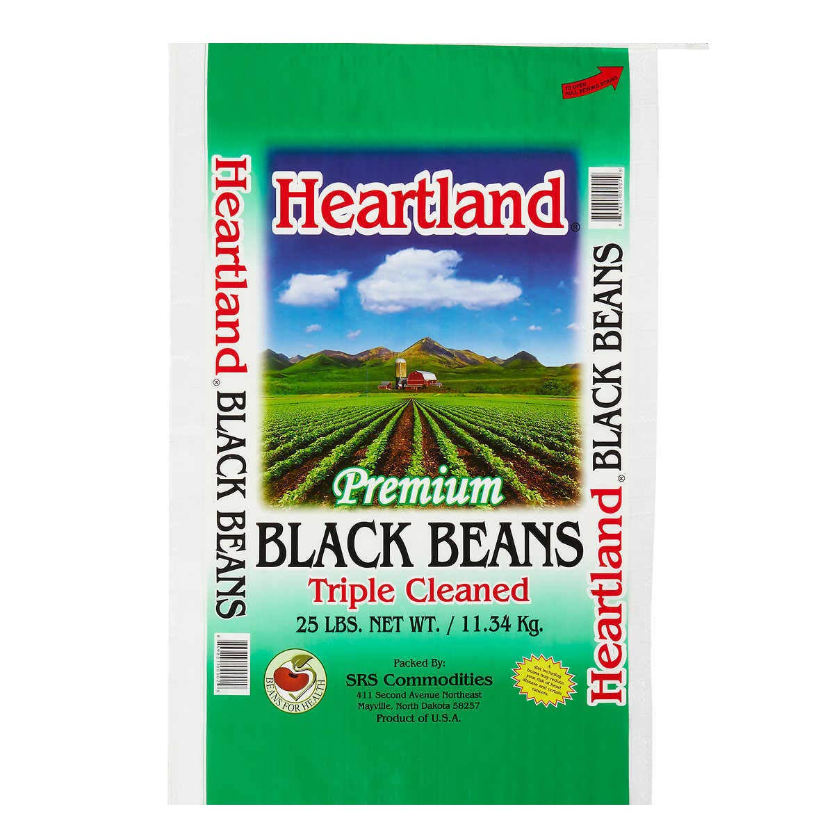 Amazon.com : Heartland Black Beans, Premium Quality, Grown in USA