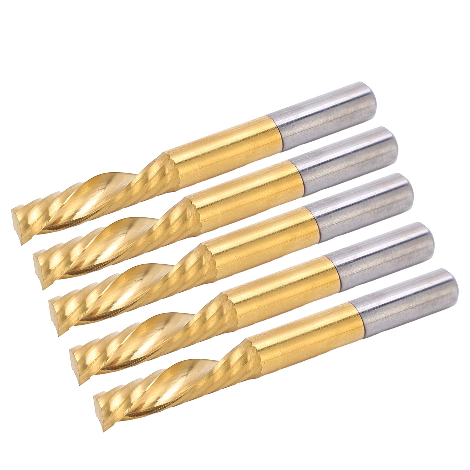 BROCA ESPIRAL DE ACERO DE ALTA VELOCIDAD PARA CORTE SUAVE DE ALUMINIO Y COBRE 6X25X60MM