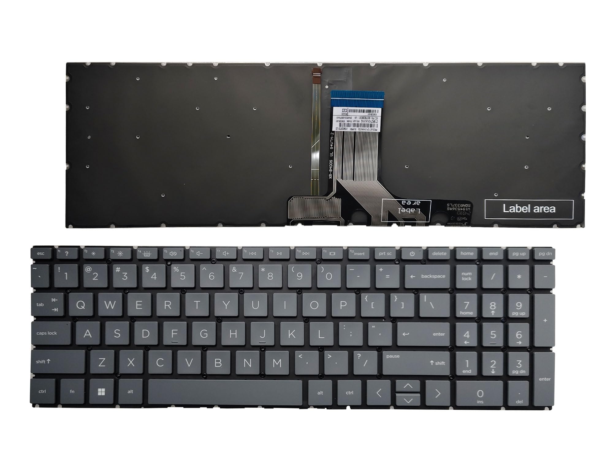 Amazon | ノートパソコンUSキーボード HP Pavilion 17-CN1000 17T