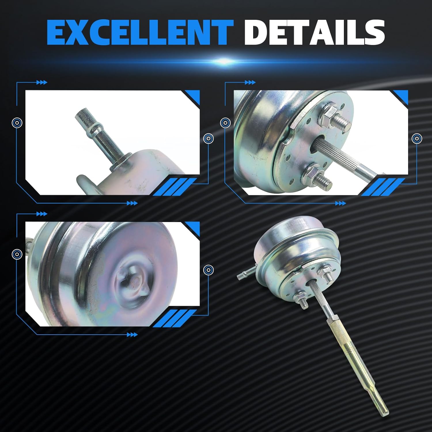 55589100 Turbocharger Wastegate Actuator for chevy Trax LS LT LTZ 2013-2021 Sonic Premier RS 2012-2020 Cruze Limited Eco 2011-2016 Buick Encore Base Leather Sport Touring 2013-2021 Replace 667-714