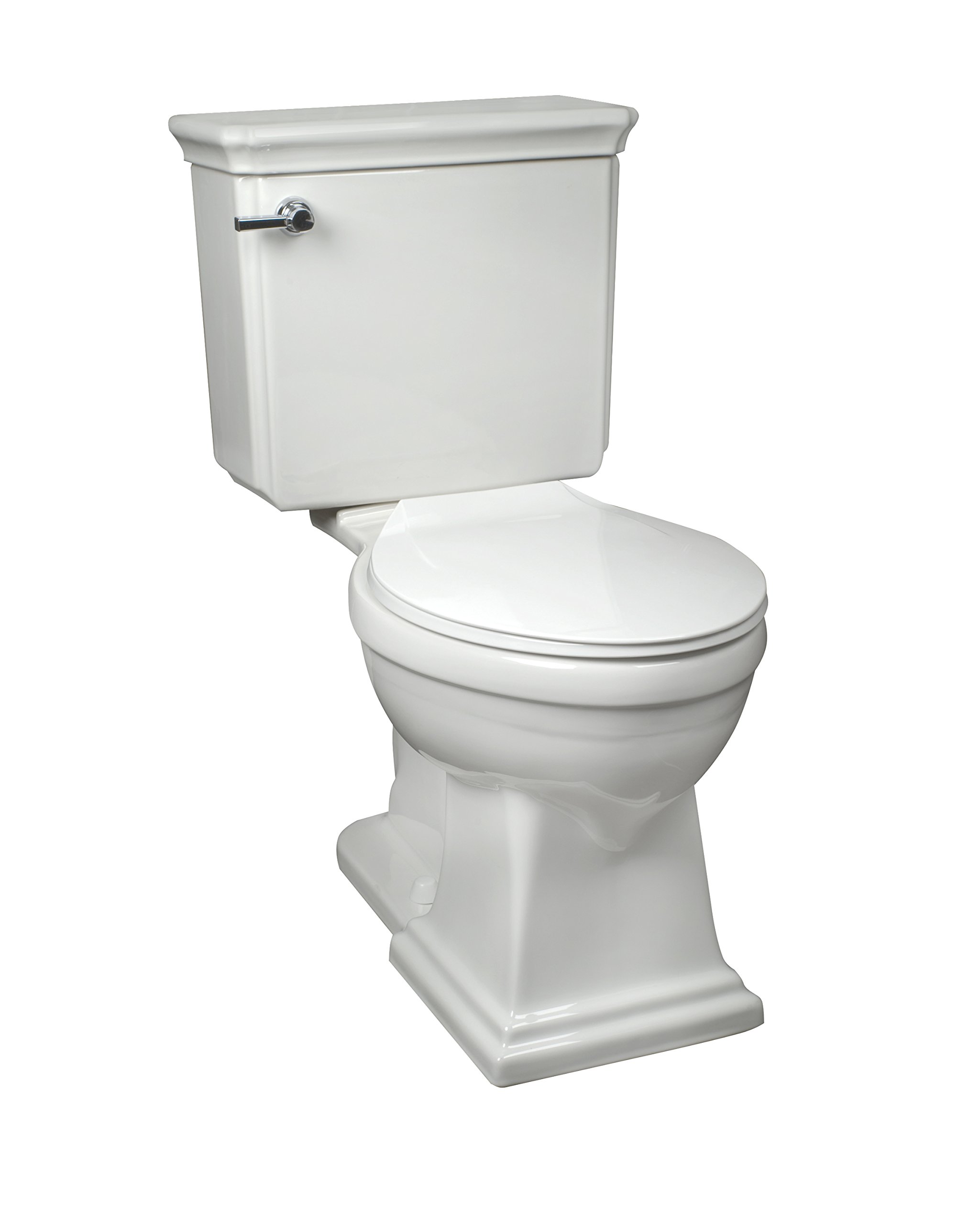Mansfield Plumbing 4147CTK Brentwood 1.6 GPF Complete Toilet Kit, White