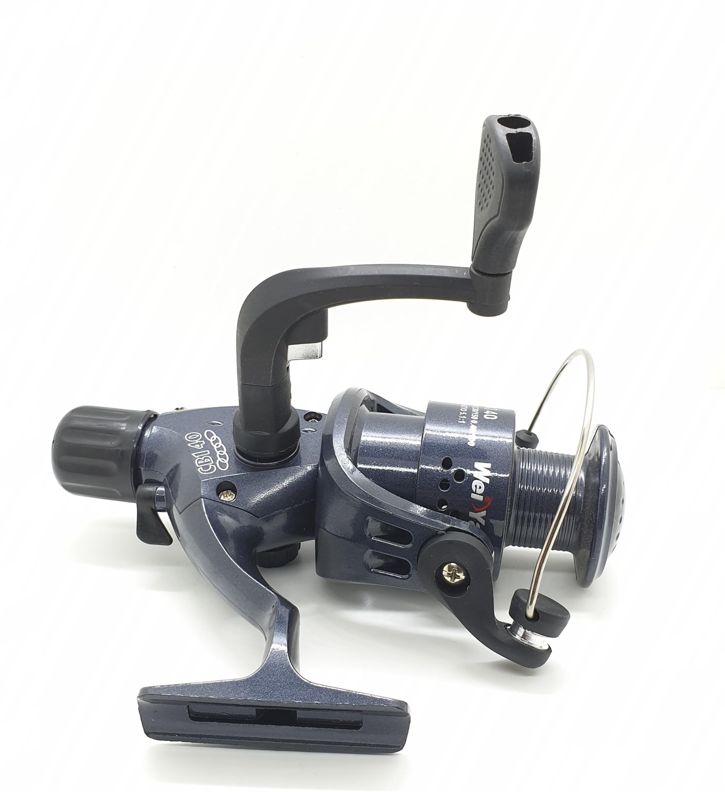 Spinning Fishing Reel Heavy Duty Plastic Fly Wheel | Right & Left Grip Type Interchangeable Metal Shaft Handle Smooth 5.1:1 Gear Ratio | Cb 140 Fishing Reel for Catch Fish-image-43
