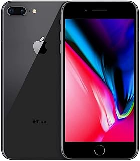 Apple iPhone 8 Plus, Fully Unlocked, 64 GB - Space Gray (Renewed)