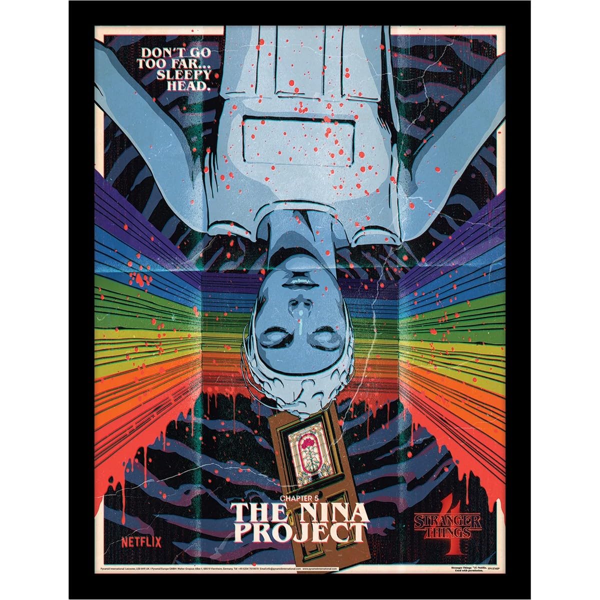Stranger Things Multicoloured Chapter 5 The Project Print (40Cm X 30Cm) (Multicoloured)