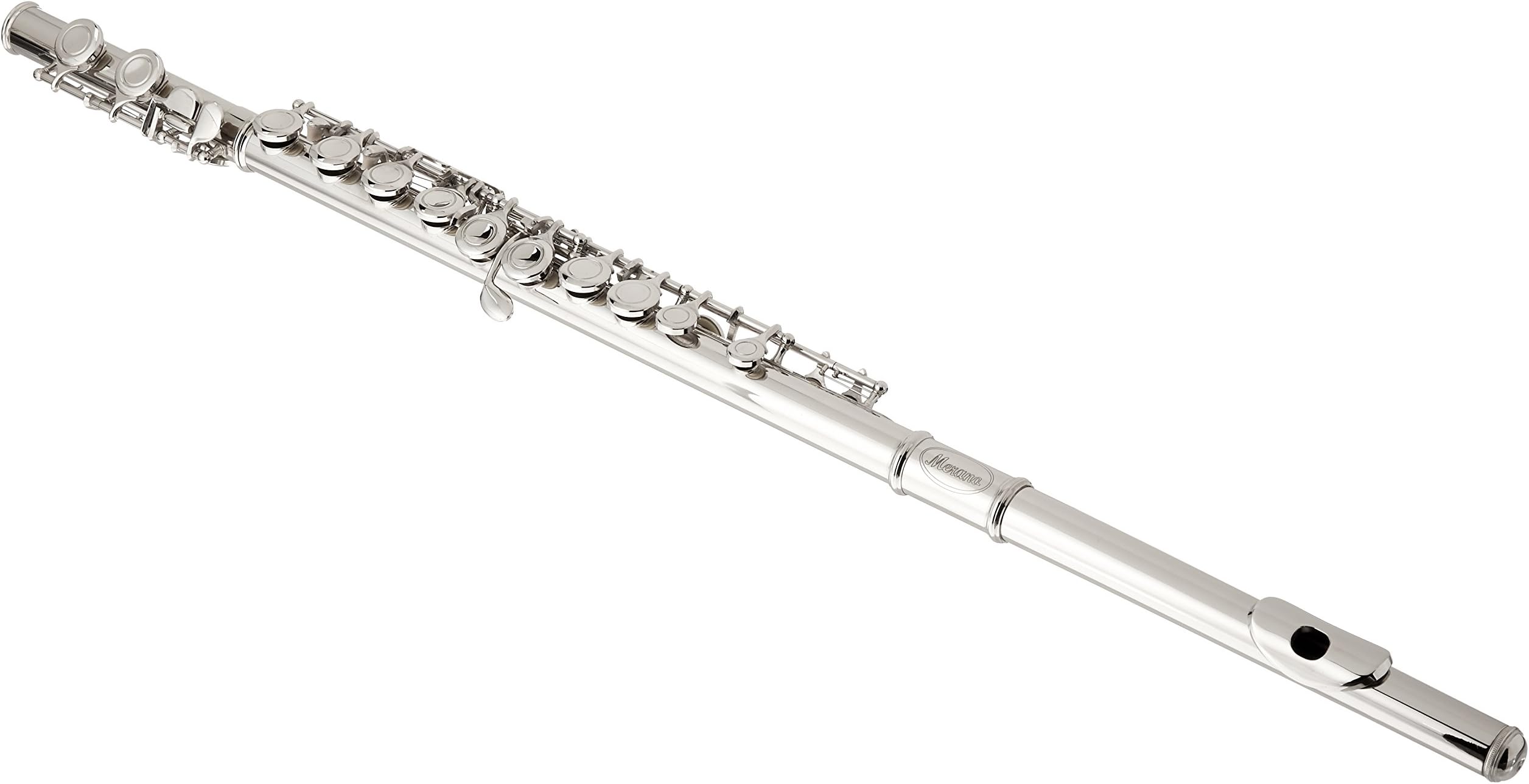Merano Nickel Silver Color Flute for Student Band Beginners