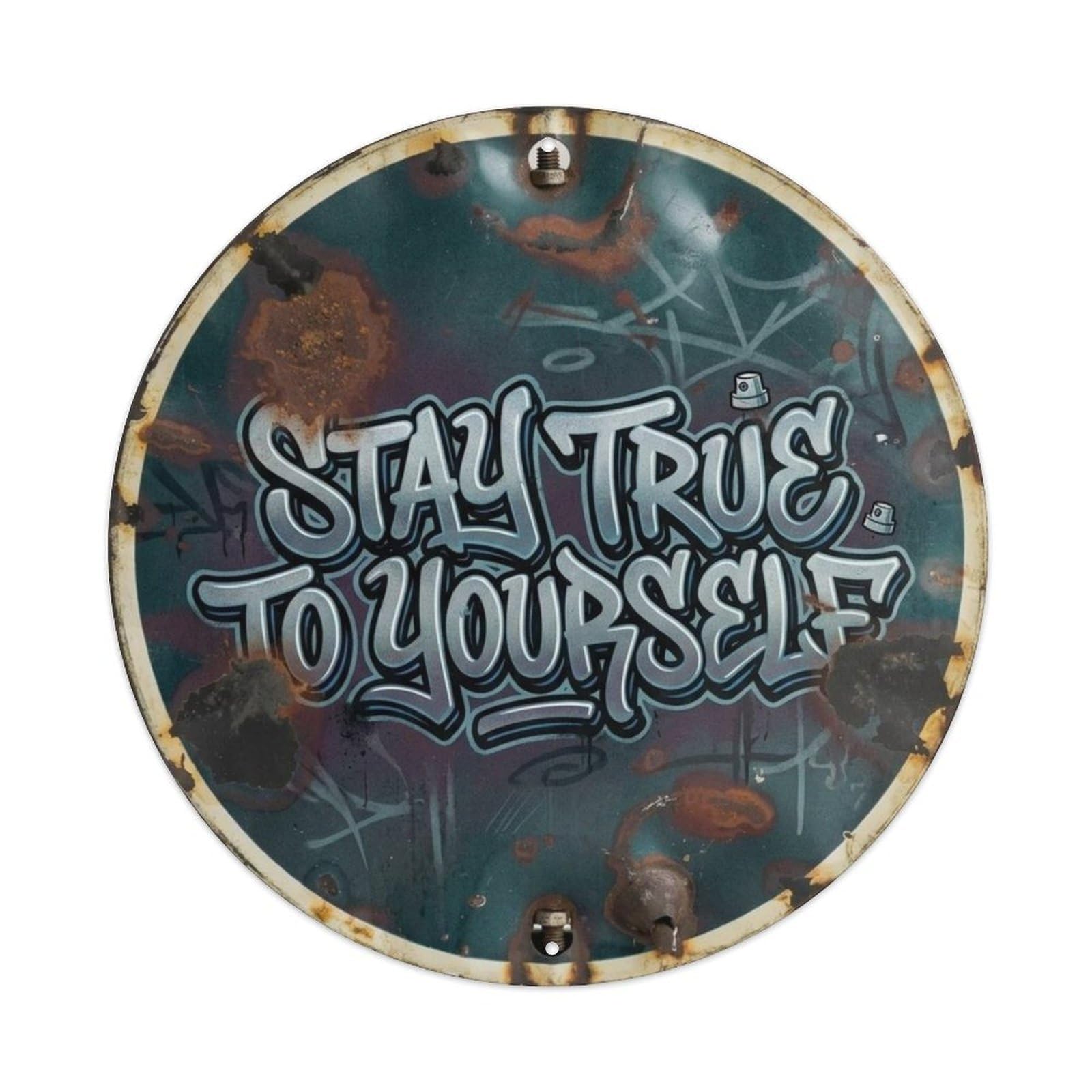 Street Style Is Cool. Metal Tin Sign Plaque