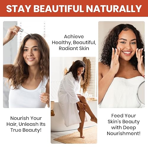 Miniatura 6 de Papa Rozier Farms Aceite de ricino orgánico puro de romero de Haití, prensado en frío, sin hexano, tratamiento para el crecimiento del cabello