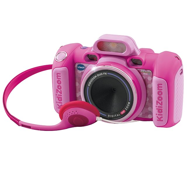 VTech - Kidizoom Duo FX Rosa, Cámara de Fotos Infantil +4 años