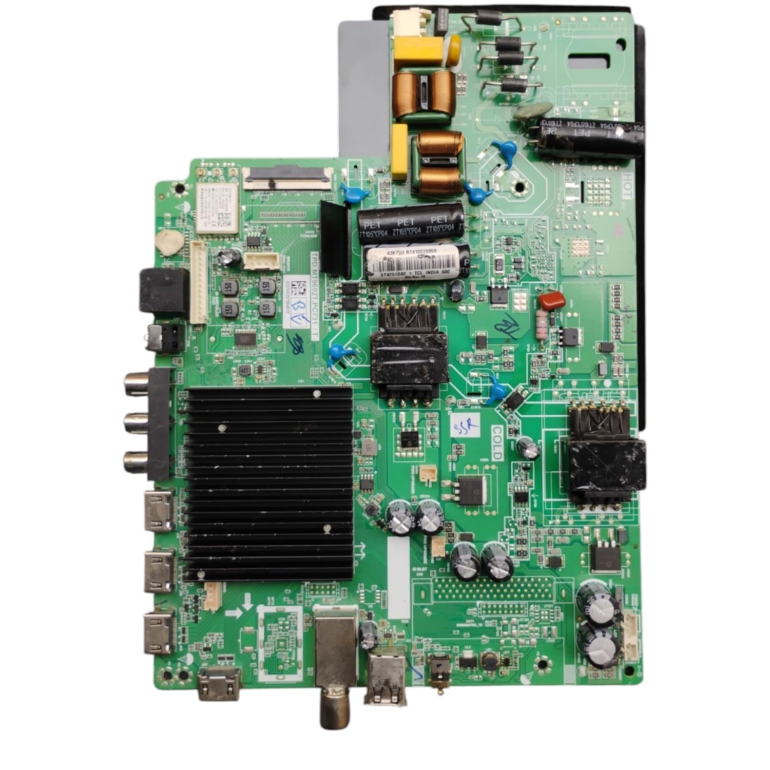 TPD.MT9602T.PC731 Smart LED TV Motherboard with Built-in Power Supply | Main Board Replacement | Pre-Tested TV PCB Board | Compatible with 43 Inch Smart LED TV | HDMI, USB & AV Interface Support-image-8