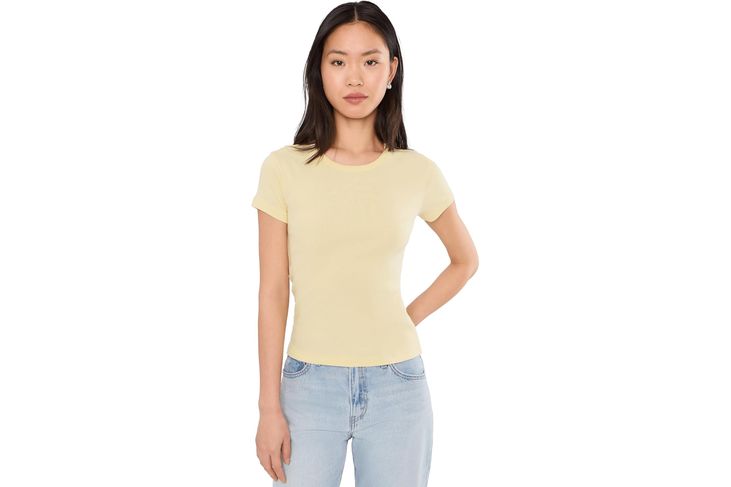 AllSaints Stevie Tee hay yellow 10590₽