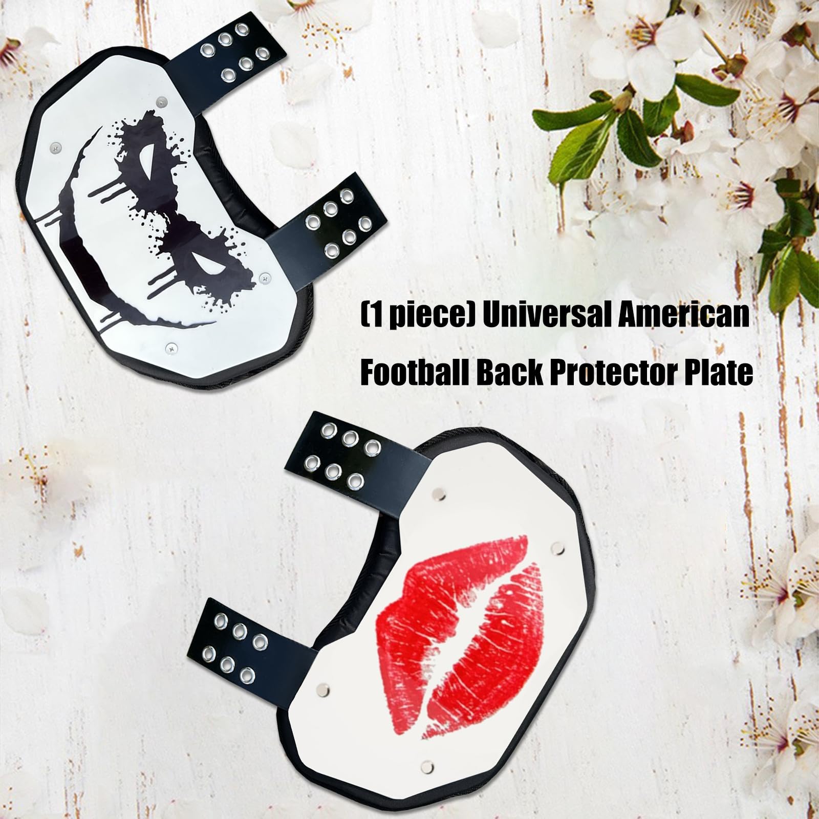 LUOFENG Planche de protection universelle pour bas du dos de football avec rembourrage en mousse respirante pour absorber les chocs