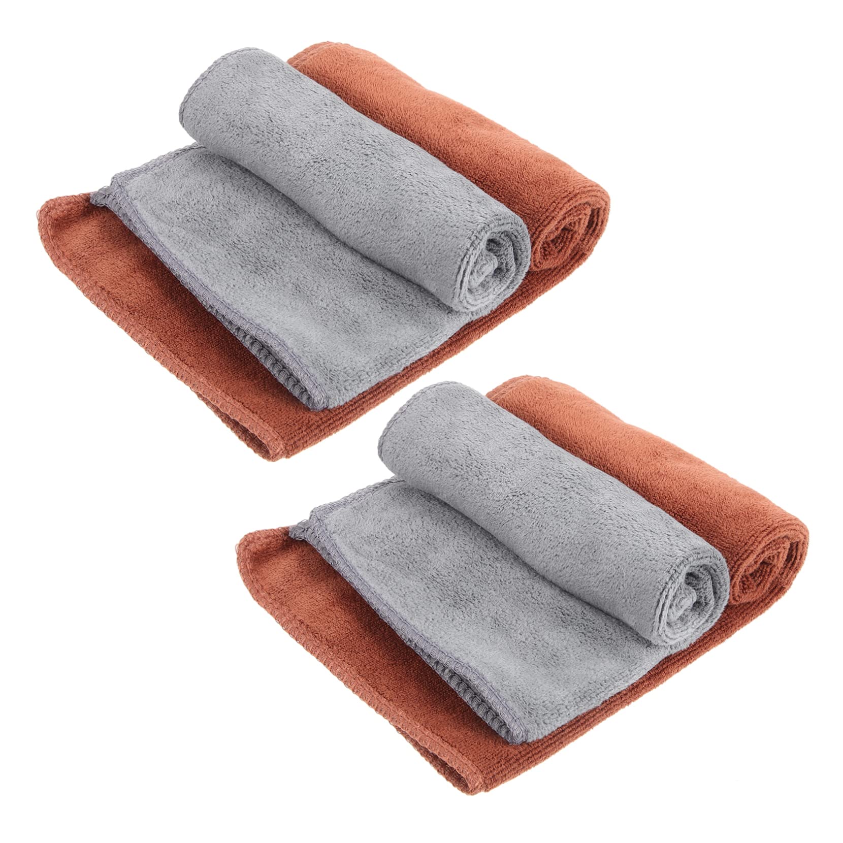 KOMBIUDA 12pièces Serviettes De Nettoyage Microfibre pour Bar à Café Chiffons Absorbants pour Machines à Café Vaisselle Et De Cuisine