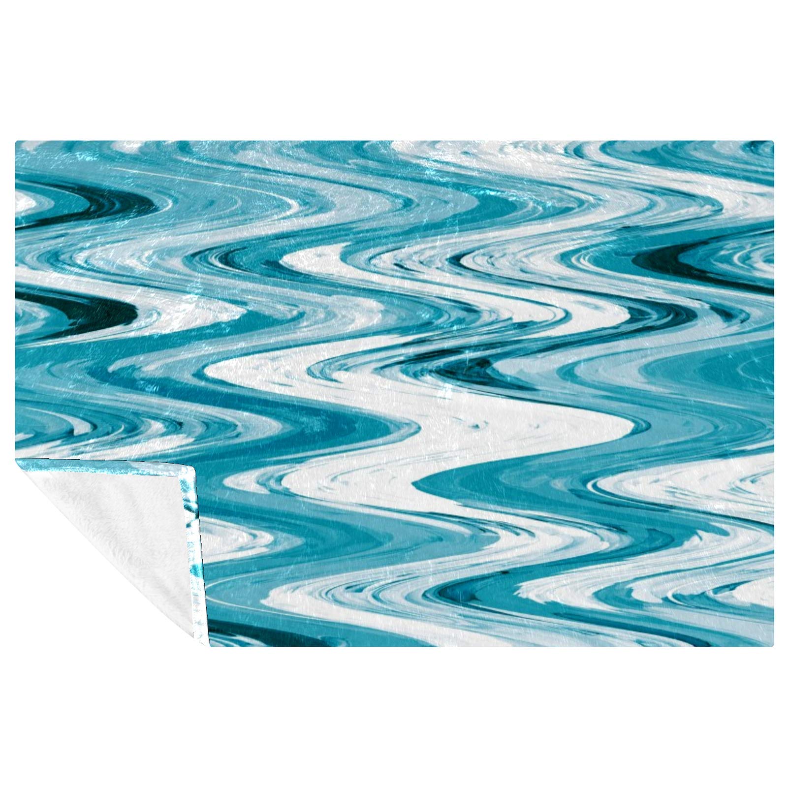 Couverture douce et chaude Rippling 150x100 cm pour lit et canapé