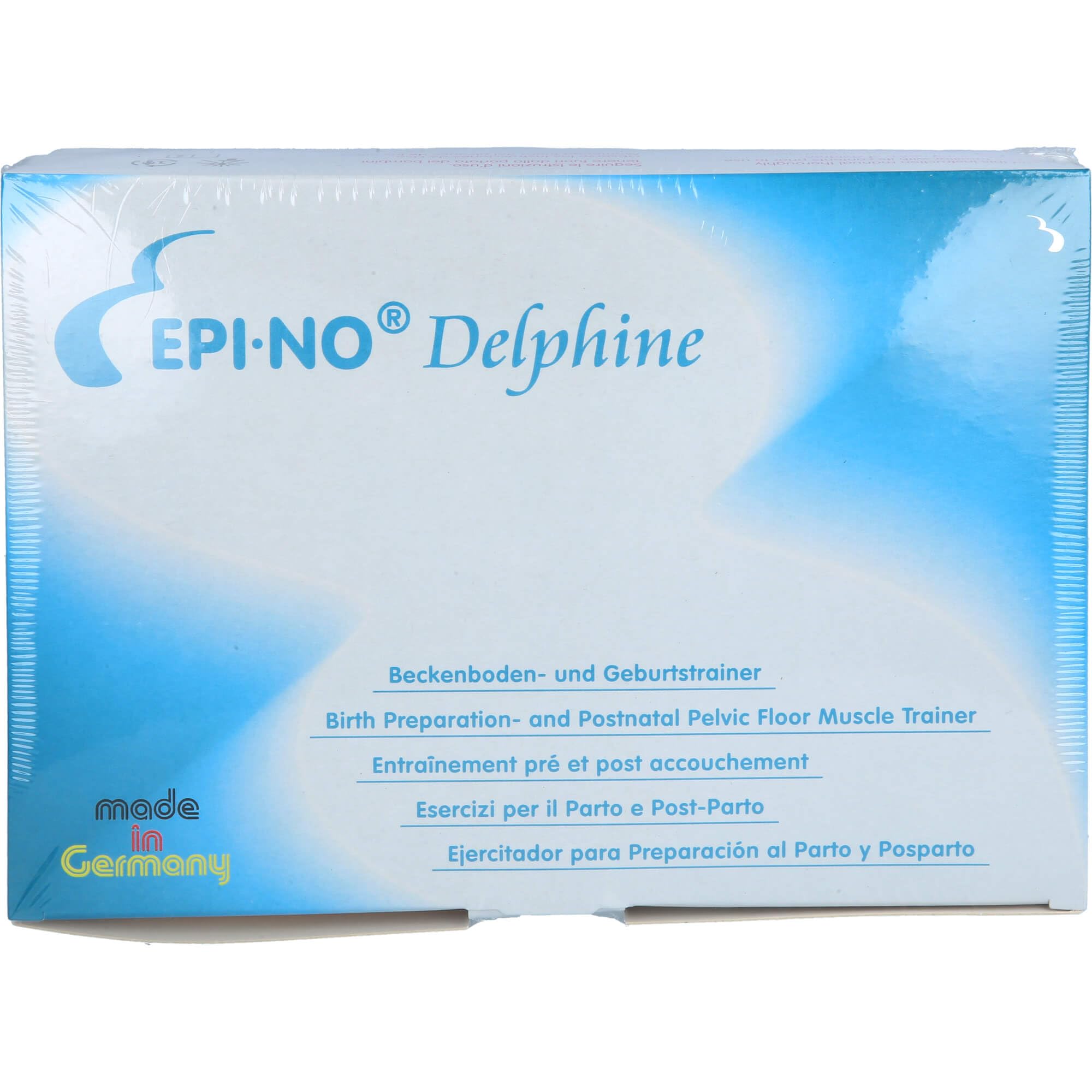 EPI-NO Delphine Beckenboden- und Geburtstrainer Ballon mit Handpumpe, 1 pzas Set