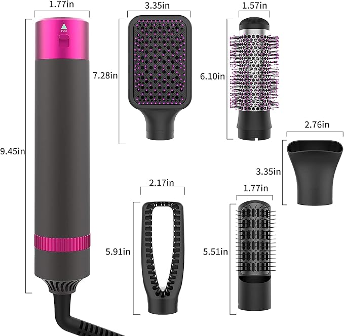 AIKO PRO 5 en 1 Cepillo Secador de Pelo 1200W miniatura 4