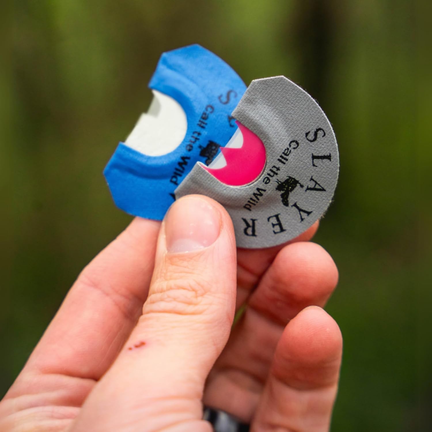 Grey Batwing Turkey Call | User-Friendly Turkey Mouth Call | Realistic Sounding Turkey Calls for Hunting