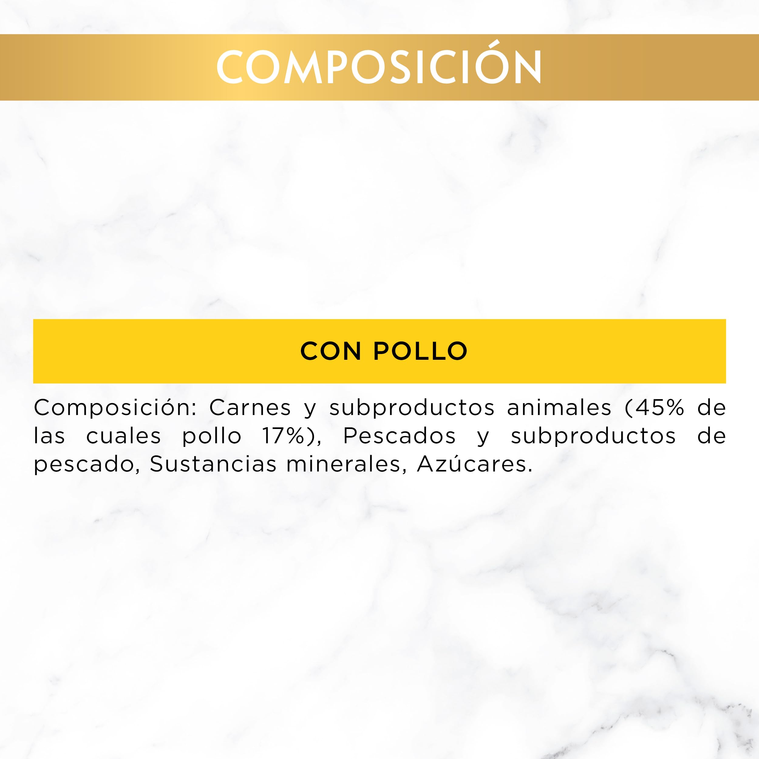 GOURMET Gold Fondant, Comida Húmeda para Gato Adulto, Mousse de Pollo con Salsa, Pack de 24 Latas de 85 g
