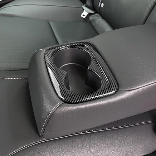 Miniatura 151 de Car Central Armrest Box Cover Decals for 2022 2023 2024 2025 Honda Civic 11th Gen Accessories ABS Carbon Fiber Interior Stickers