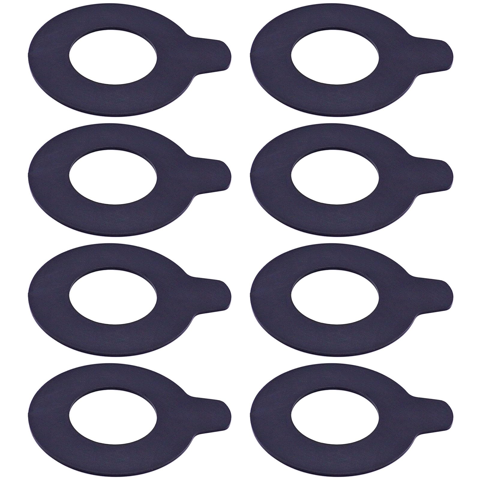 sumikiti 8 Pcs 40mm Bucket Pin Shim Kit, 2mm Thickness 80mm OD High