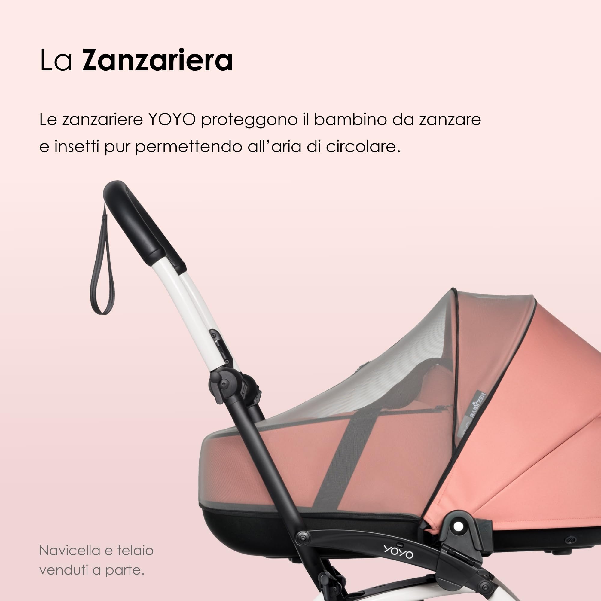 BABYZEN YOYO Zanzariera per culla – Protegge il bambino da zanzare e altri insetti