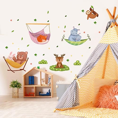 Miniatura 8 de OLYCRAFT 23 calcomanías de pared de elementos científicos con patrón de suministros de ciencia y laboratorio, calcomanías de PVC para decoración de