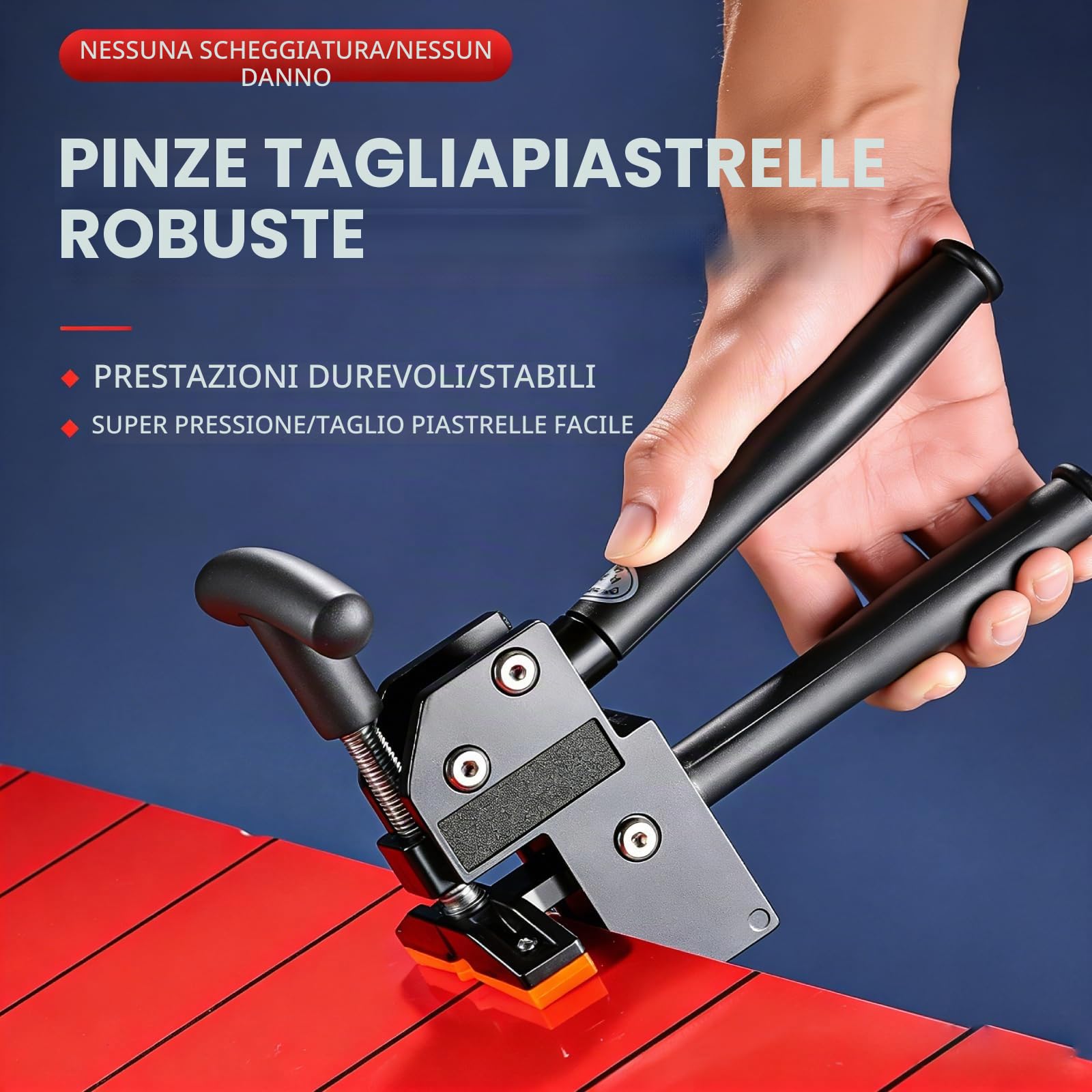 Tagliapiastrelle Manuale, Pinze Taglia Piastrelle Taglia Mattonelle, Regolabile Tagliapiastrelle Spaccapiastrelle Utensili Da Taglio per Vetroceramica per Tagliare Vetro, Piastrelle,Marmo