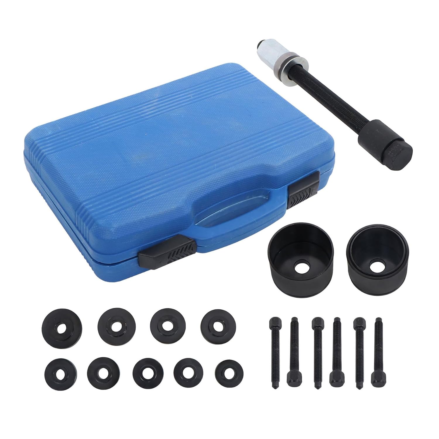 GXYWADY 19Pcs Front Wheel Drive Bearing Installation Tool Kit FWD Bearing Install Master Set Wheel Bearing Press Kit Universal