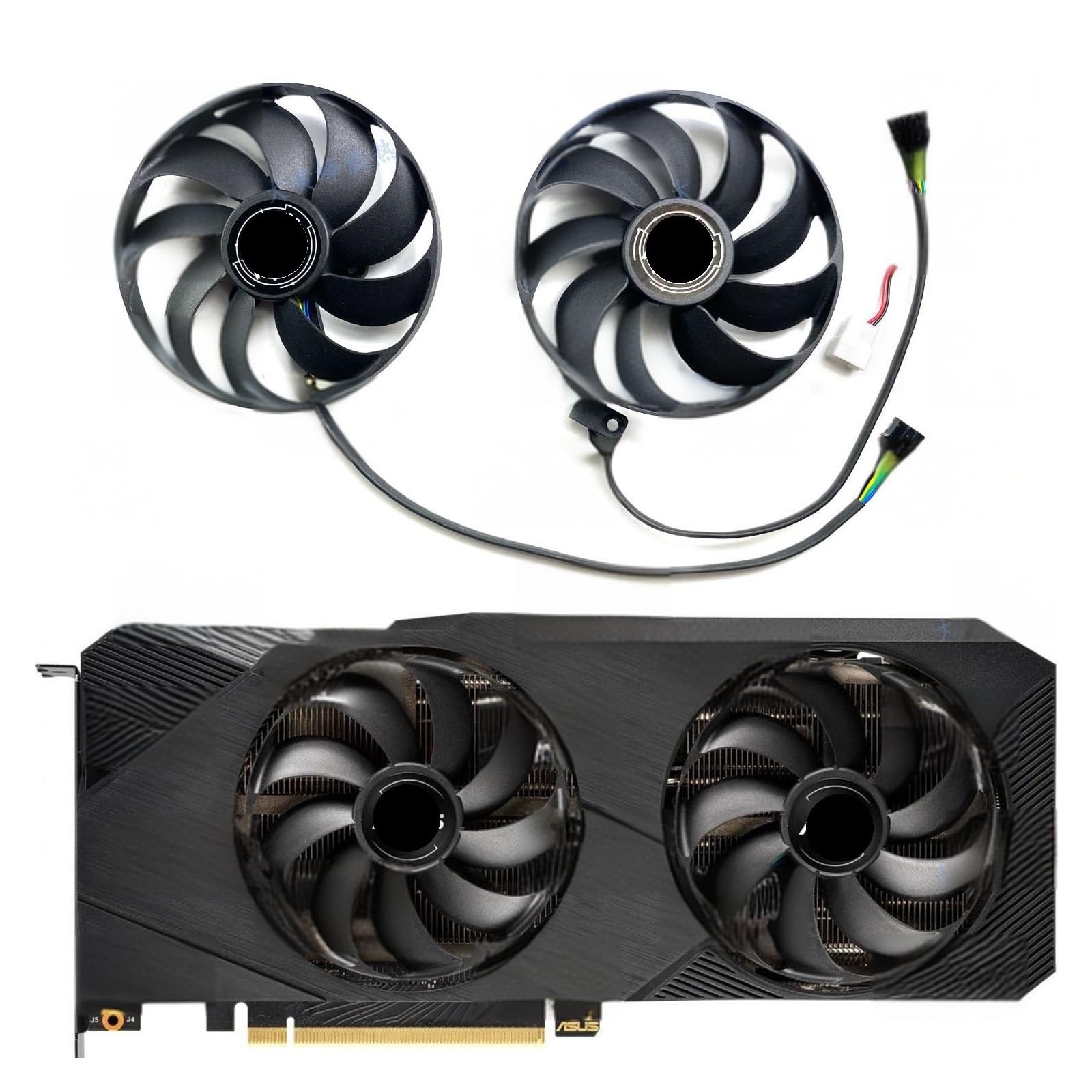 Ventilador RTX2060S 2070 2080 2080S compatible con tarjetas gráficas de ordenador