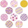 Dexcom Adhesive Mix Design - Adhesive Patches with Split Backing, Easy to Apply x 10 Pack - Smiley Full Circle NO Cut