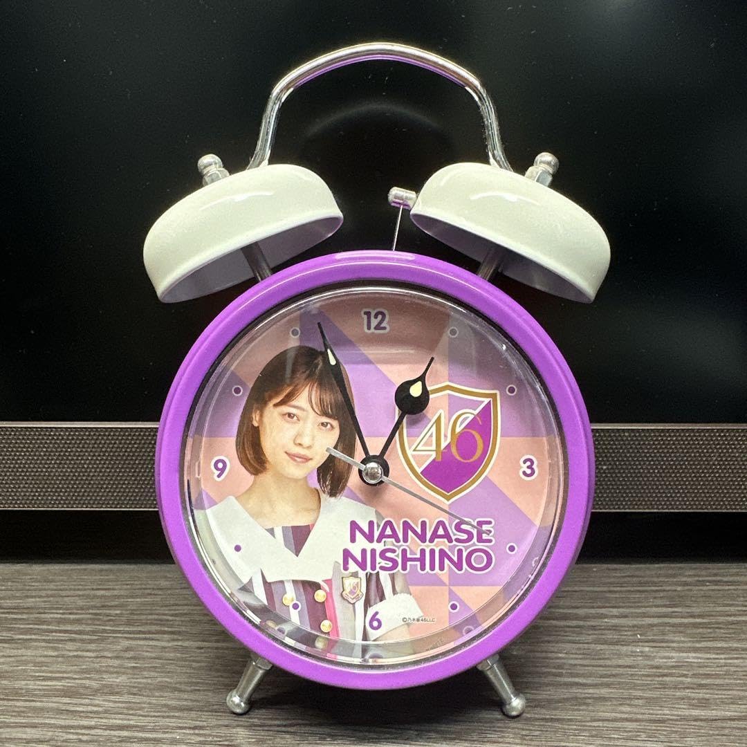 Amazon.co.jp: 乃木坂46 2019年 西野七瀬 個別ボイス 目覚まし時計 
