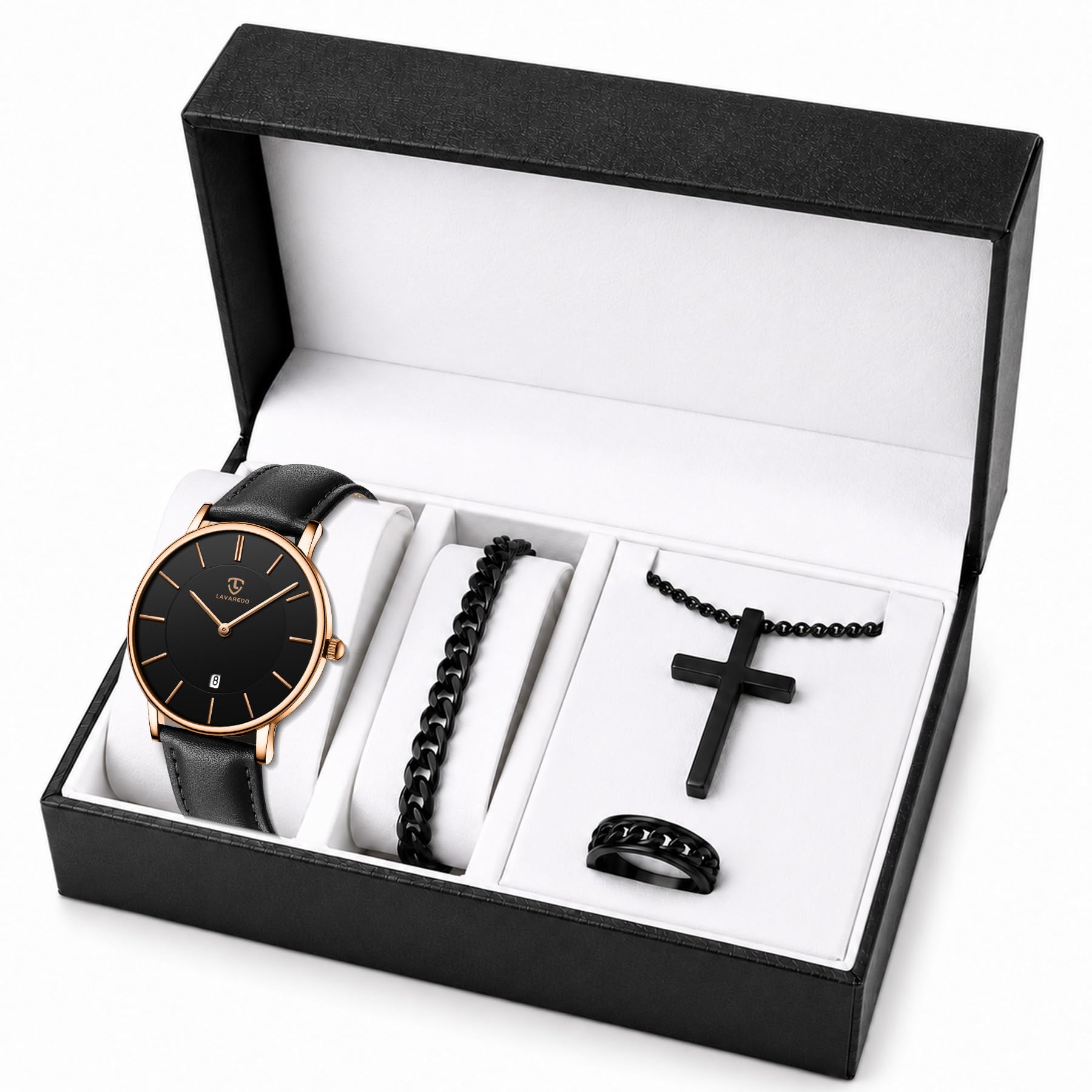 BEN NEVIS L6628RTZ-Black-P-4Pcs-A Herrenuhr, hergestellt in China