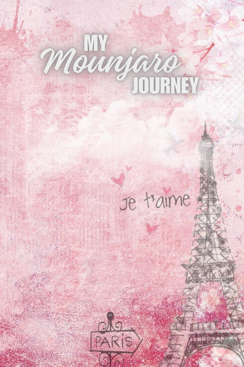 Mounjaro Weight Loss Tracker, Journal, 52 weeks – Full Year, Track your Weight Loss Medication, Pounds lost, Symptoms & Observations, Food, Water, Exercise & Weekly Meal Planner.