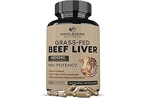 Grass-Fed Beef Liver Supplement: Vitality Booster for Liver Health