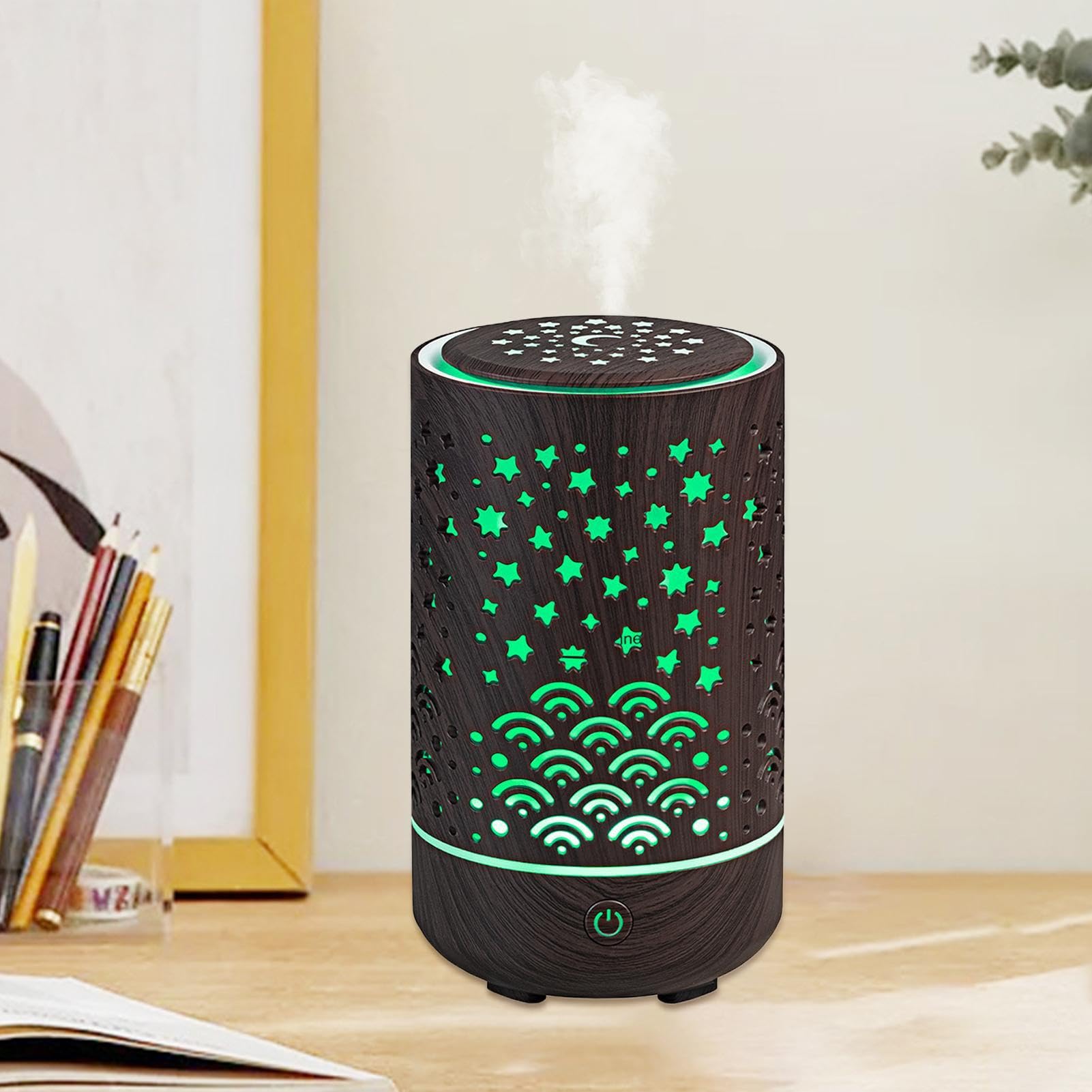 Dyfuzor Zapachowy Ultradźwiękowy nawilżacz aromatu ze światłem
