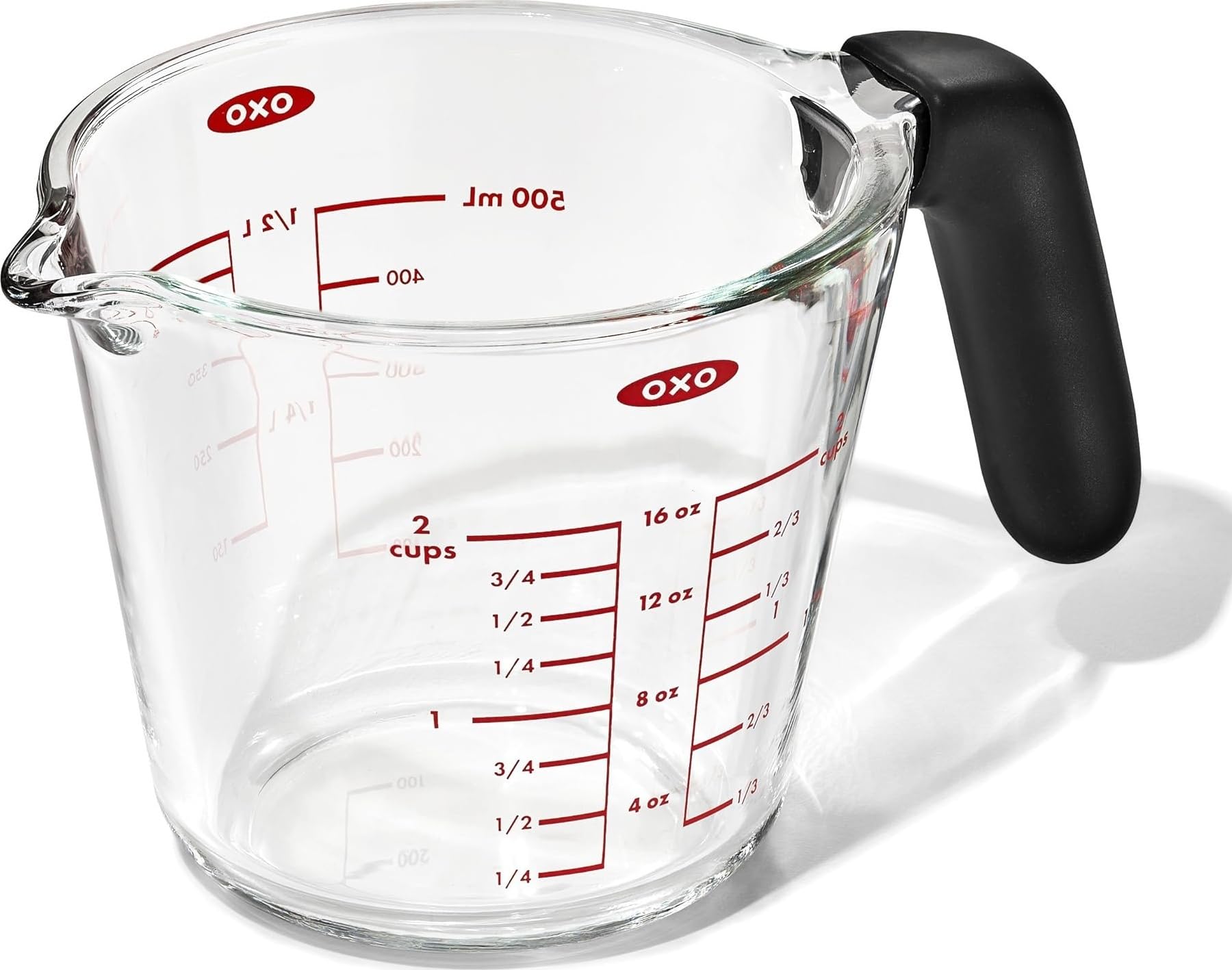 OXO Good Grips - Misurino in vetro, 2 tazze