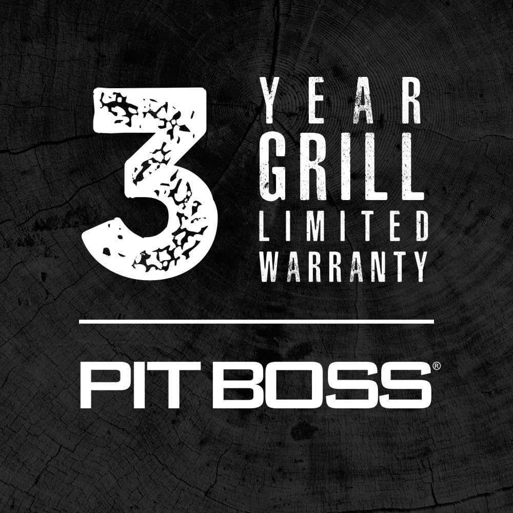 Pit Boss smoker covered with an all-weather fitted grill cover