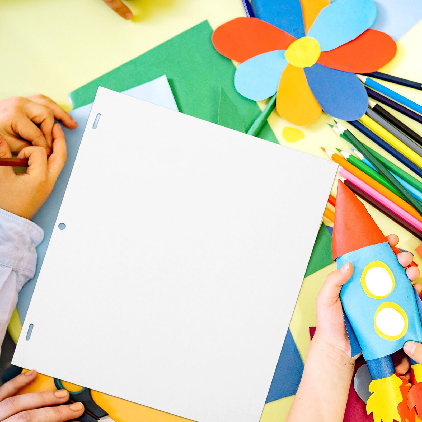 SOIMISS 200 Stück Animationspapier Positionierung Weißes Zeichen Transparentpapier Stabiles Tracing Paper für Künstler Studenten Vielseitig für Zeichnung und Animation
