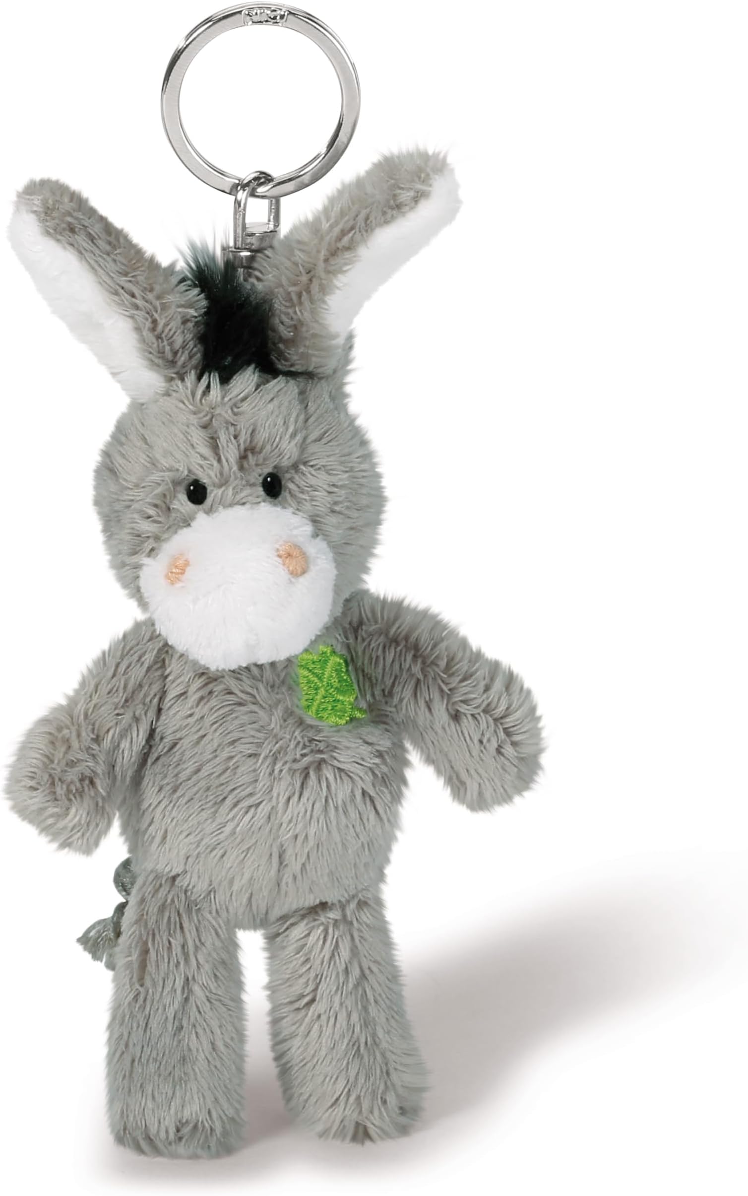 Keeyholder Donkey 10cm with Embro Clover Leaf