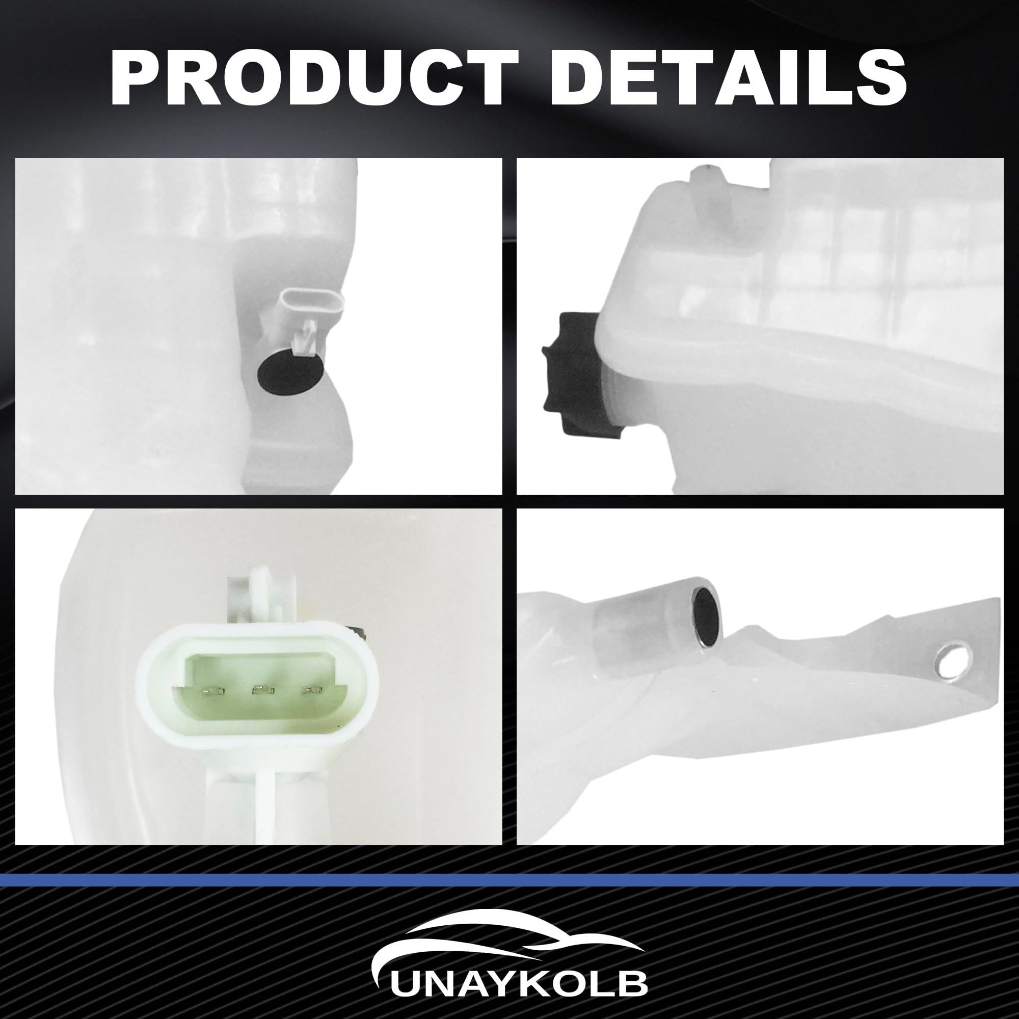 Amazon.com: UnayKolb DR104002 Coolant Reservoir Tank With Cap