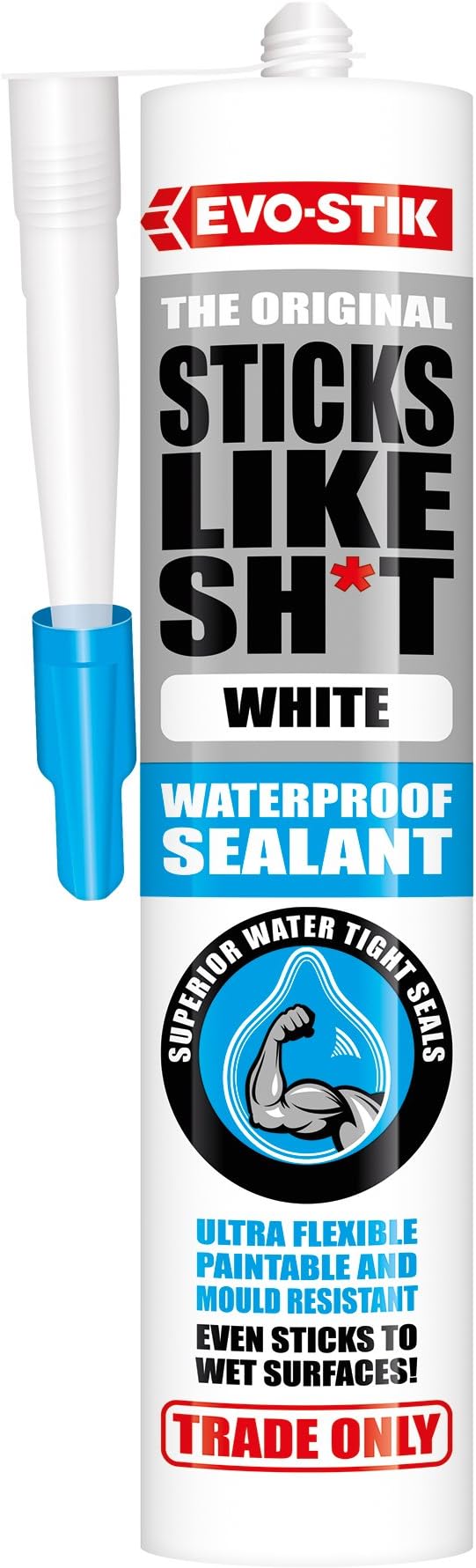 Evo-Stik 30811550 All Purpose Sealant - White