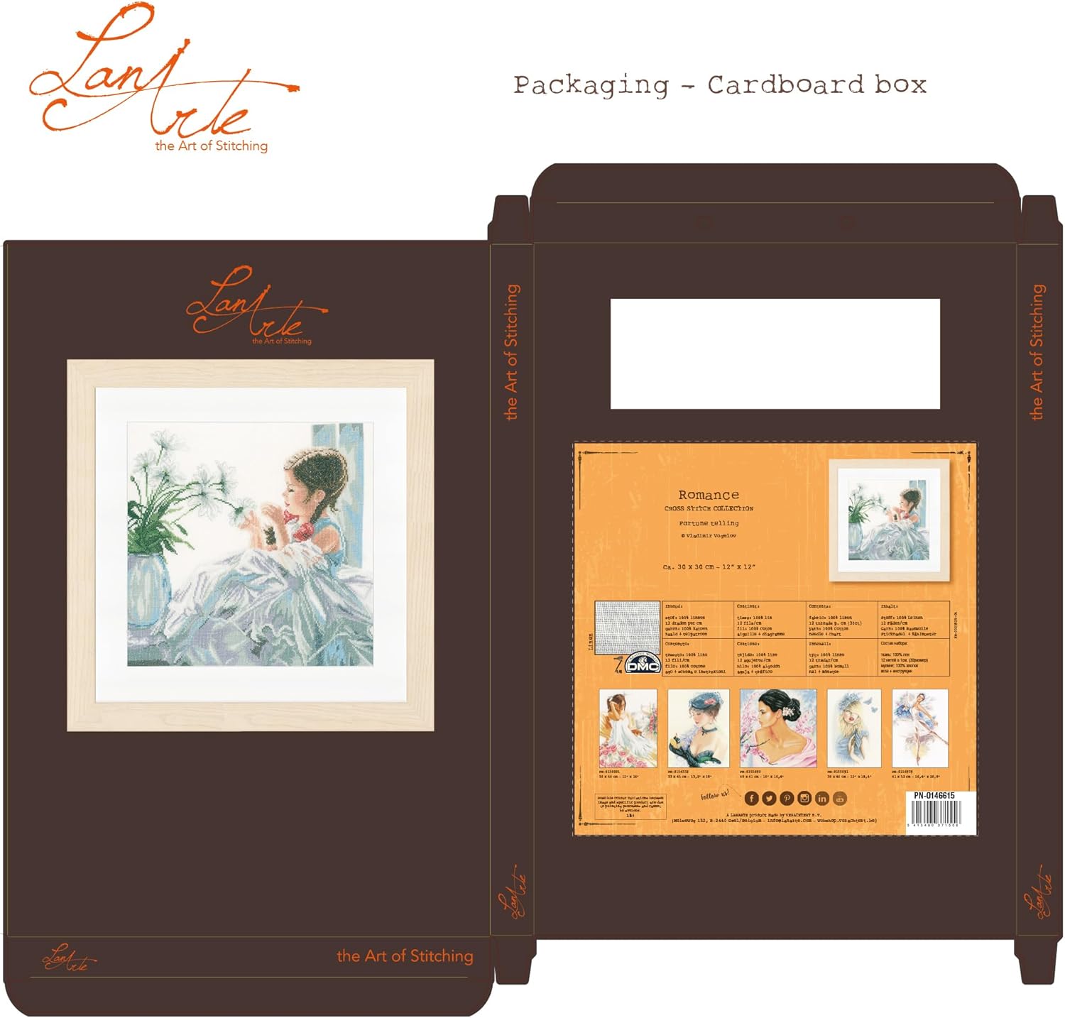 Lanarte Leopard Counted Cross Stitch Kit
